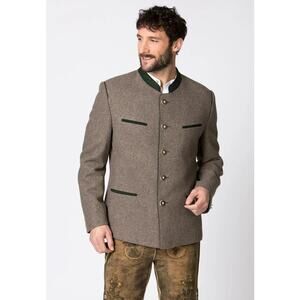 NWOT Stockerpoint Trachten jacket stachus Nuss Tanne Tyrol| Oktoberfest US 48